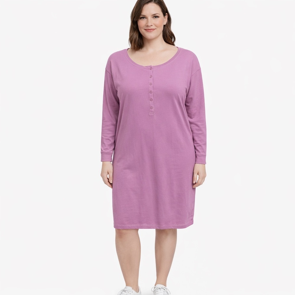 Waffle knit casual dress. Size XL. NWOT